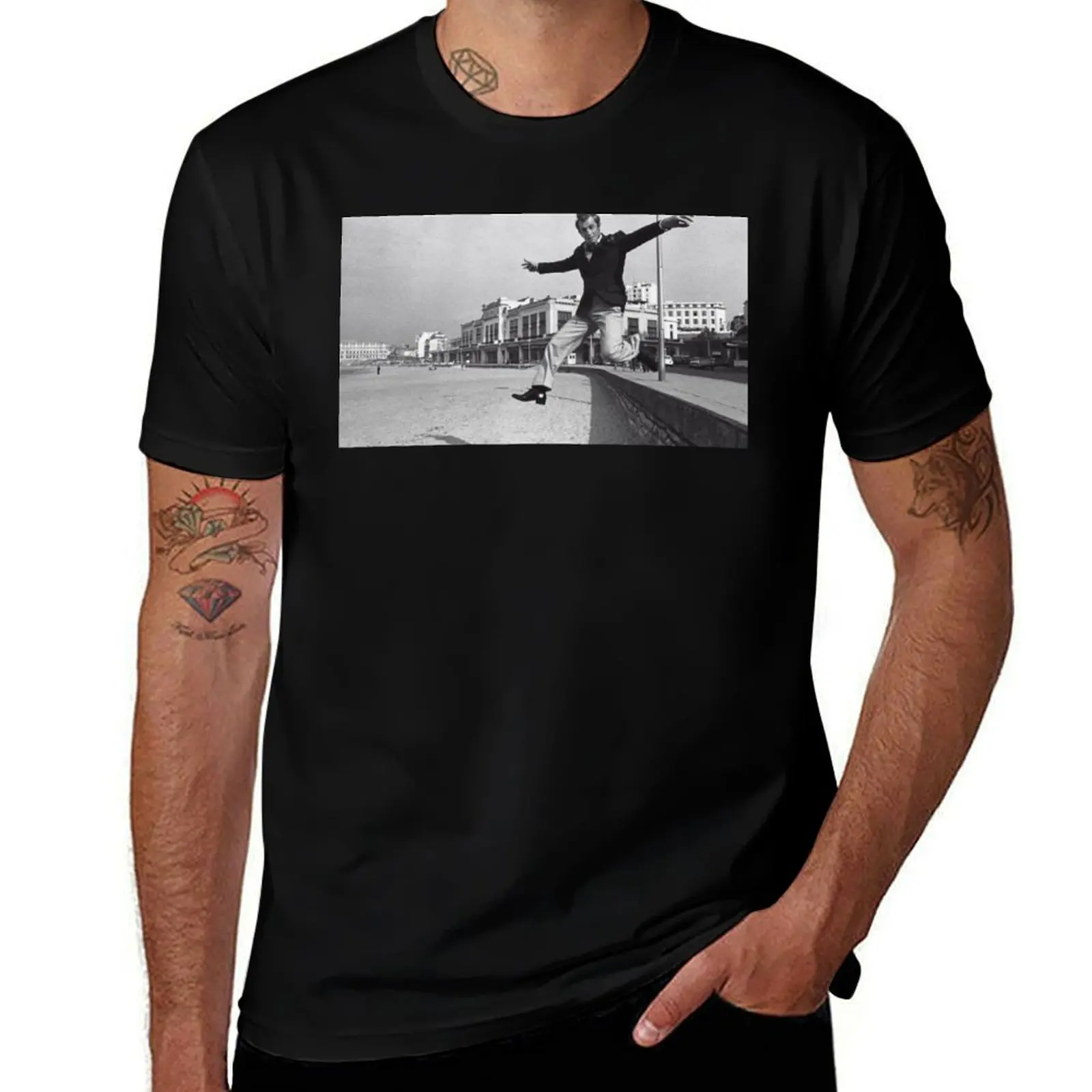 Jean Paul Belmondo T-Shirt t shirts for man slim fit T-Shirt
