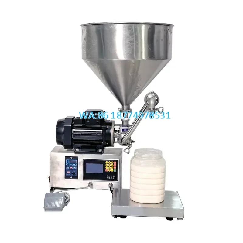 Wmwmnu Multifunctional Small Filling for Sesame Paste Honey and More With Weighing Packing