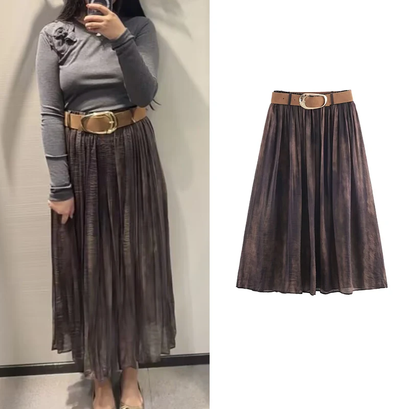 

Women's 2025 New Autumn Skirts Fashion Slim Elegant High Waist Women's Skirts Youth Holiday Autumn Street Holiday Skirts