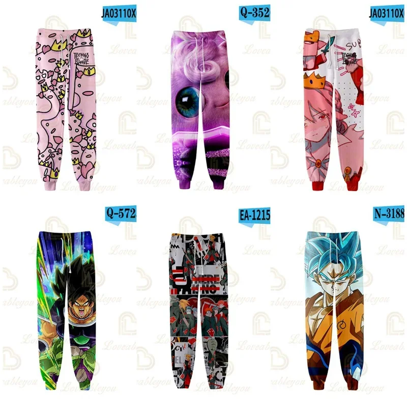 Akatsuki 3D принт мяч спортивные штаны Vegeta женские/мужские хокаге джоггеры брюки для косплея брюки в стиле хип-хоп спортивные спортивные штаны для мальчиков