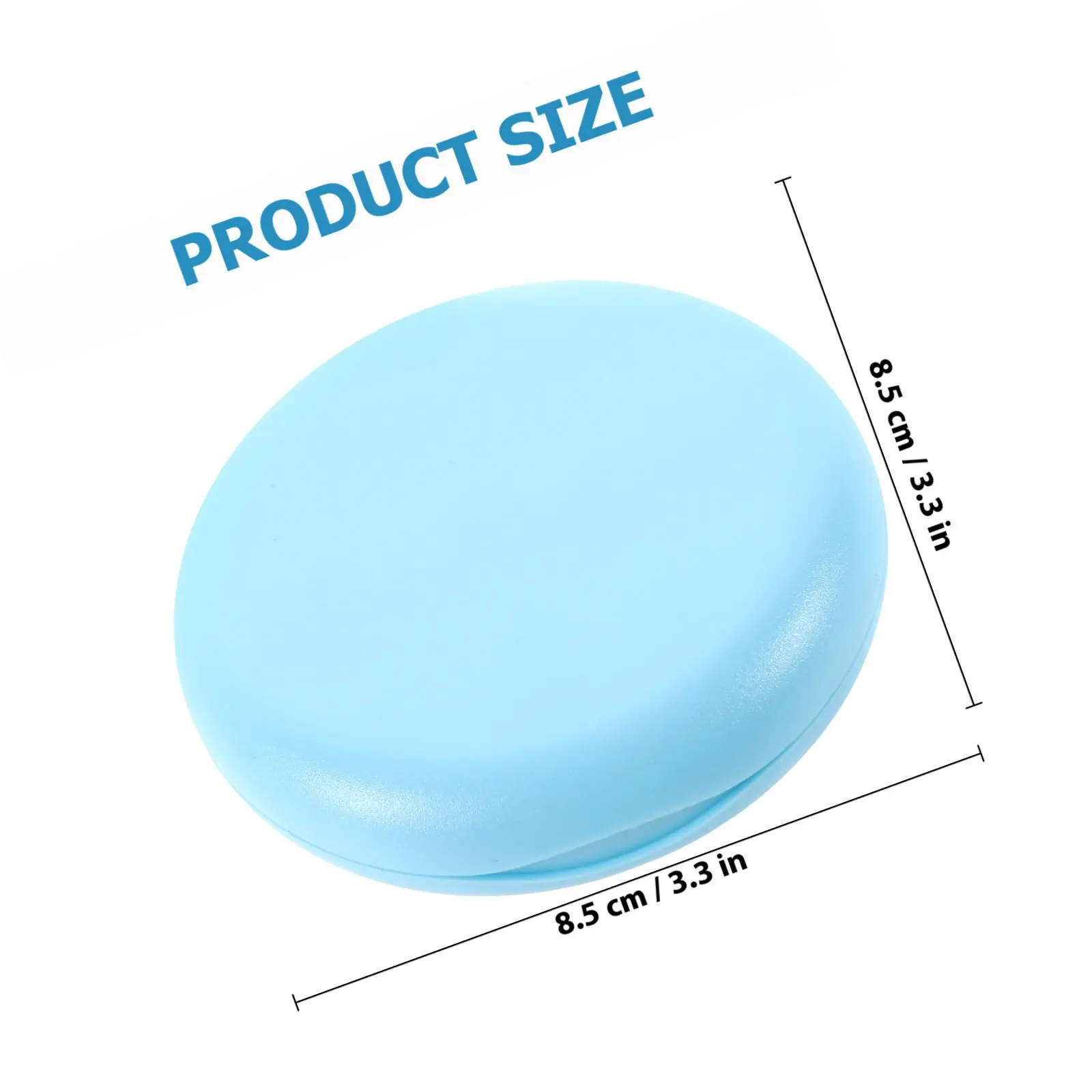 Retainer Storage Case with Mirror Magnetic Closure Portable Denture Holder Lightweight Travel Box