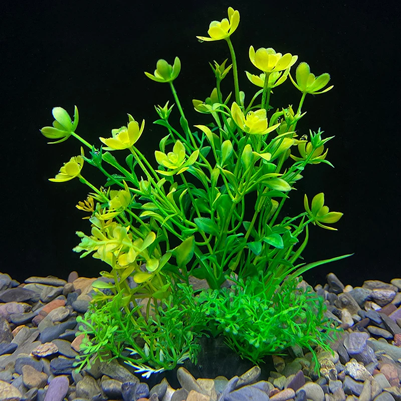 Tanque de peixes simulação de plástico planta aquário artificial diy planta aquática água grama decorações do tanque de peixes acessórios