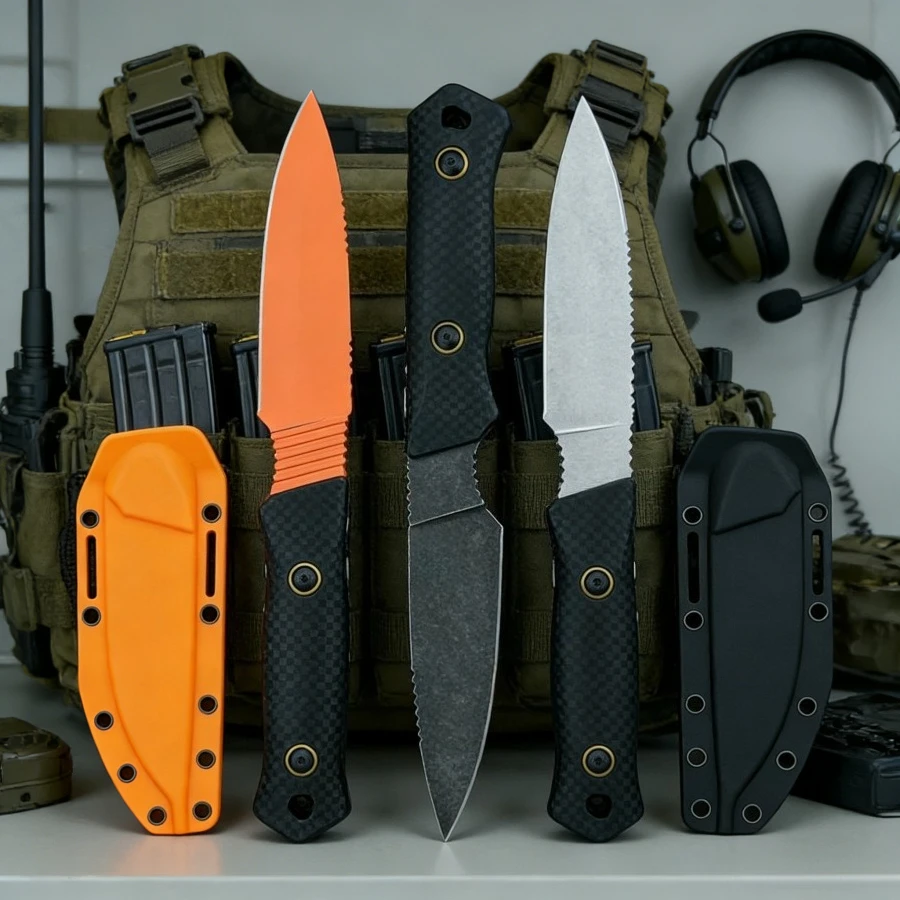 

BM 15600 Прямой нож D2 Стальное лезвие Черная нейлоновая ручка из волокна Нож Essential Explorer для скалолазания на открытом воздухе Мужские подарки