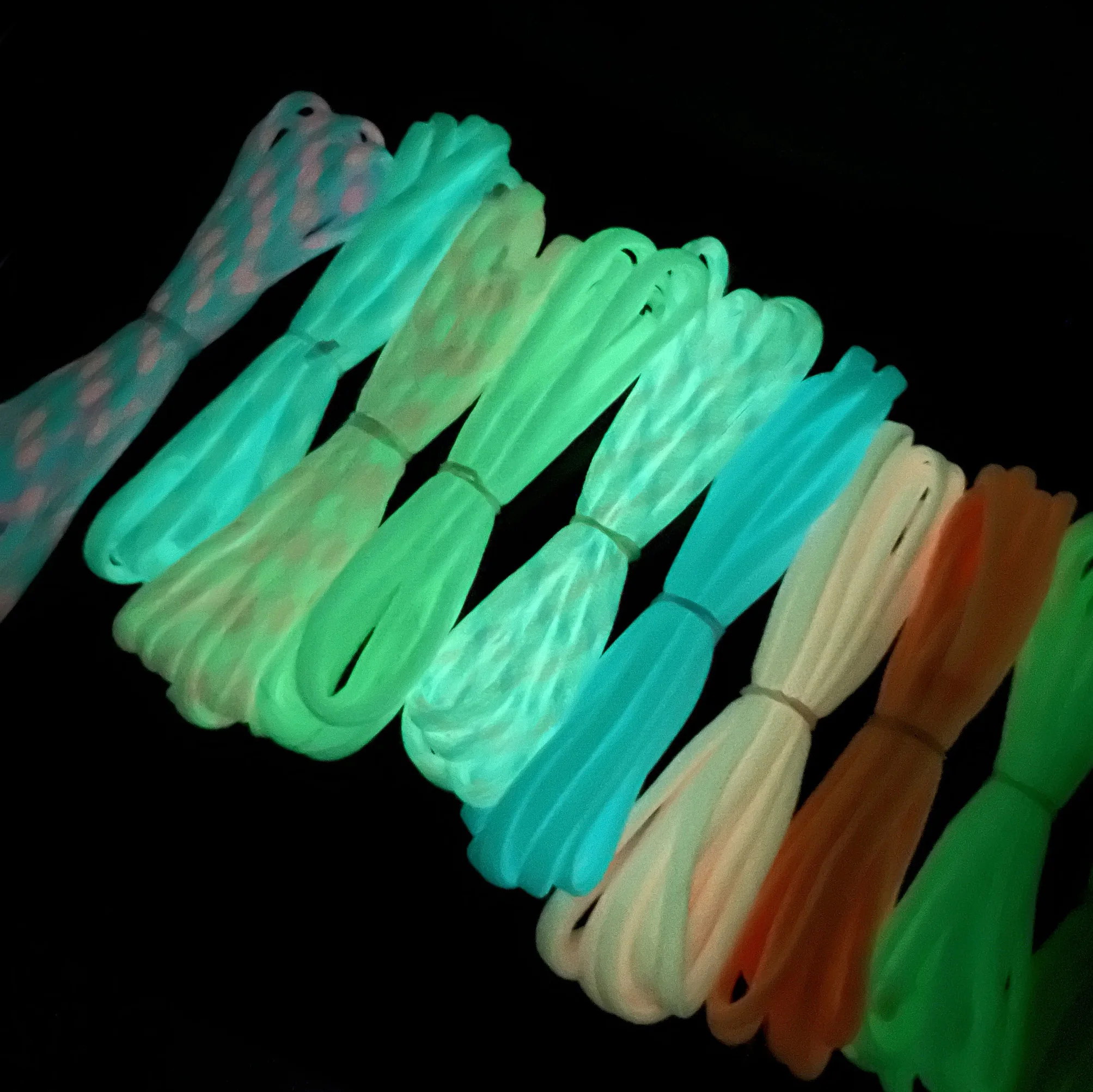 Luminous Paracord 7 Core 4mm Outdoor Fluorescent Rope Noctilucence Survival Ropes Nylon Tent Cord Glow Parachute Cord Lanyard