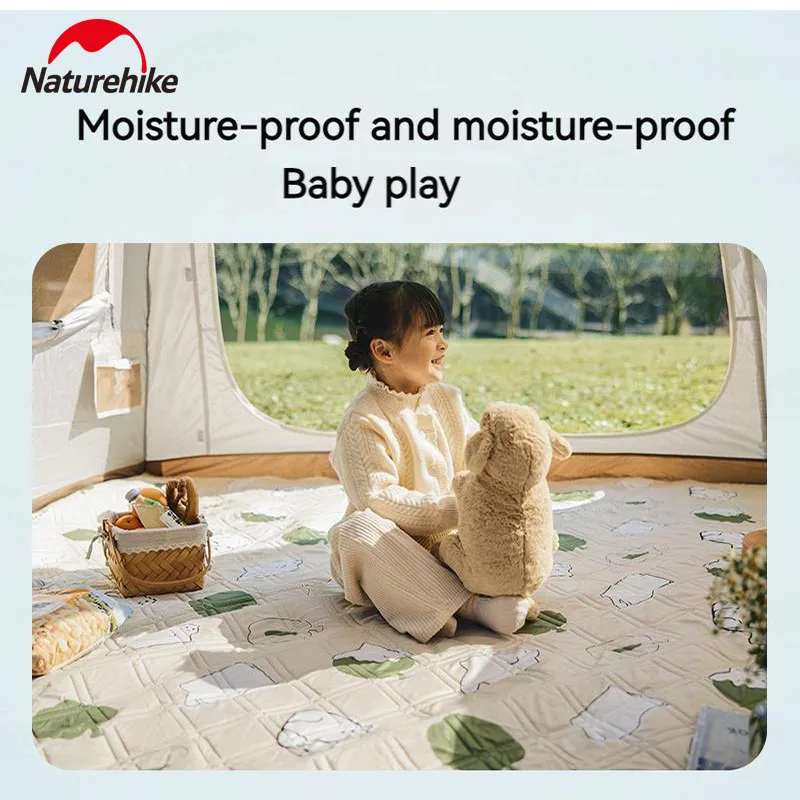 Imagem -05 - Naturehike-camping Ultrasonic Mat Groundsheet Espesso Moistureproof Pad Impermeável Pode Ser Lavado Outdoor Picnic Trip