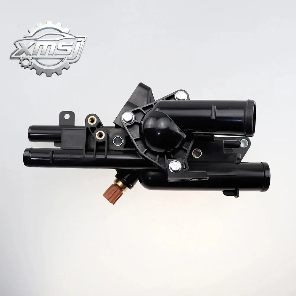 Carcasa  termostato ABS para radiador  motor, salida  bomba  agua refrigerante, compatible con Hyundai, Kia, Sonata, Opt