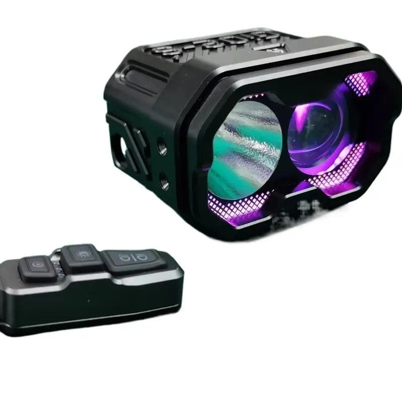 New Tricolor Bike Headlights for  Motorcycle Modification Accessories