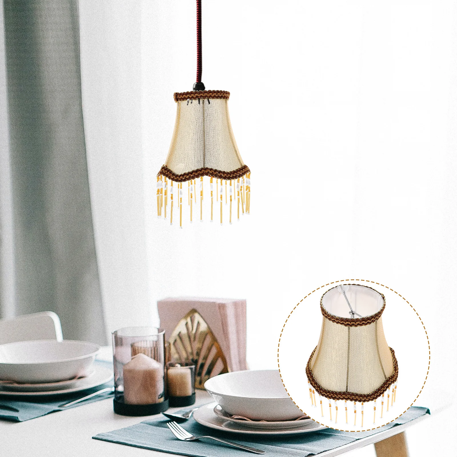 

Crystal Lampshade Vintage European Style Decorative Indoor Desk Wall Lamp Shade European Lampshade Lampshades Small