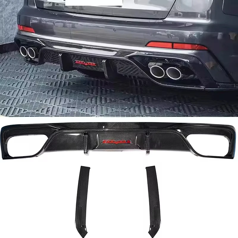 

Quality Carbon Fiber Rear Diffuser Lip for Audi A6 C8 2019 2020 2021 2022 2023 Ture Factory Fitment