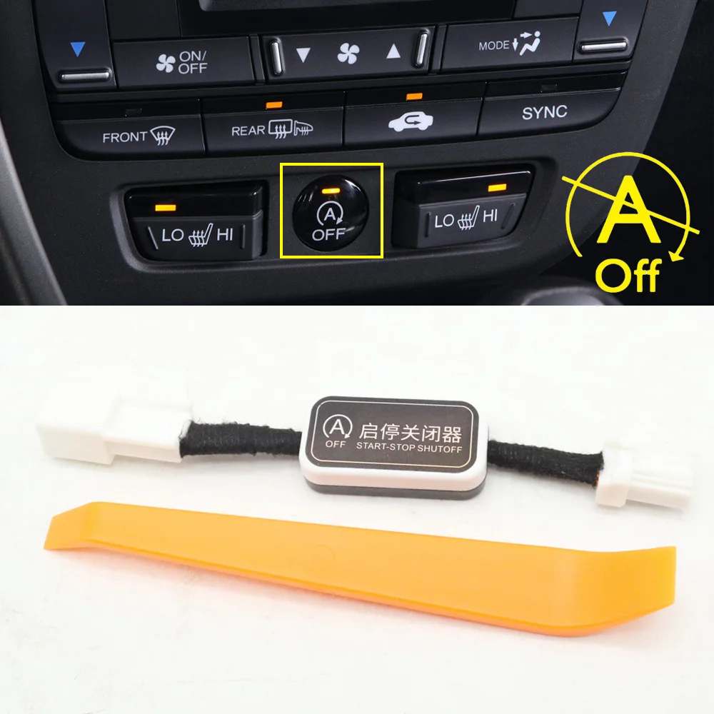 

Smart Stop Canceller Start Engine Eliminator Automatic Off Device Closer Control Sensor Plug Cable For Honda Civic 9th 2012-2015