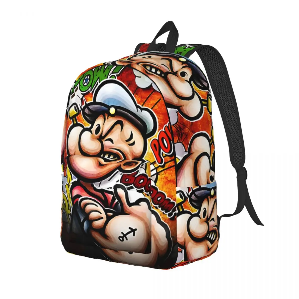 Core Bookbag P-Popeyes Teen Girl Boy Men Women Adult Kawaii Travel Gift Sturdy Shoulder Children's Bags