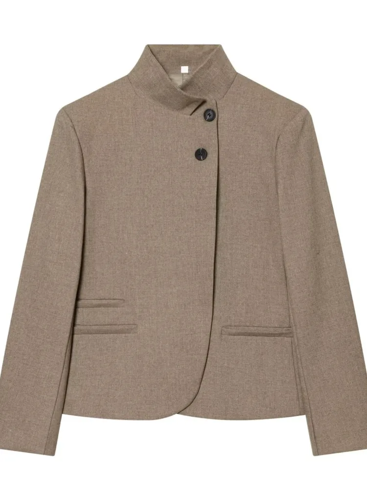 Women's Autumn Blazers Blouse 2026 New Fashion Young Women's Elegant Travel Holiday Jackets Spring Street  Blazers Jackets