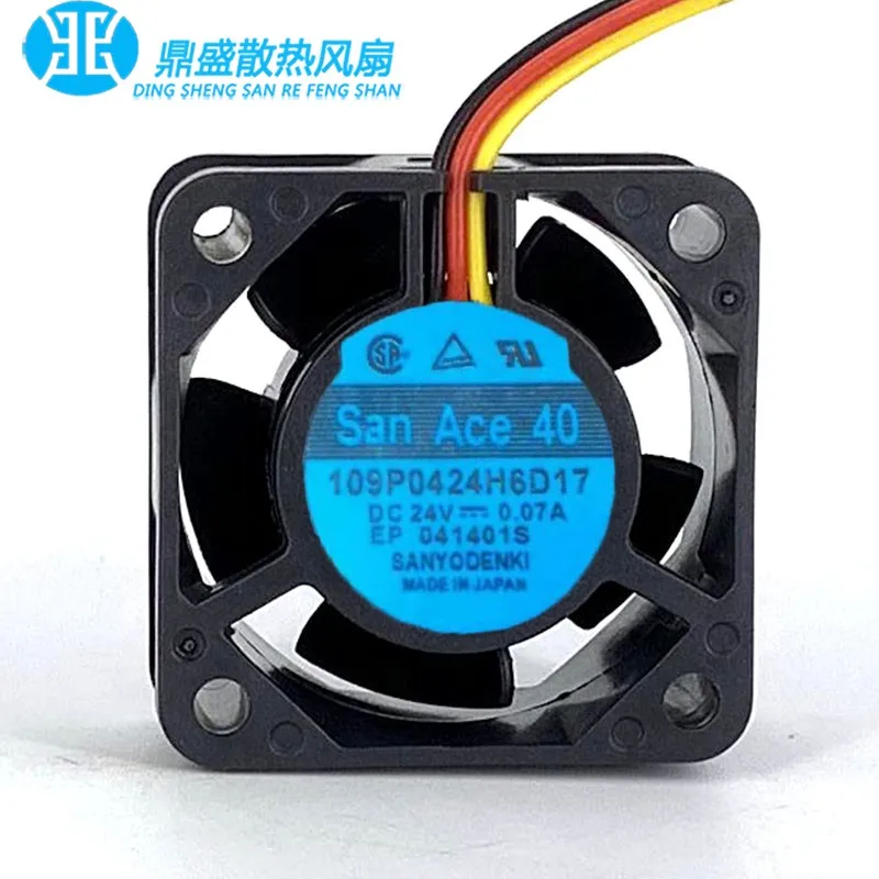 1pcs * 109P0424H6D17 ORIGINAL NEW COOLING FAN 24V 0.07A 4020 40*40*20mm RADIATOR