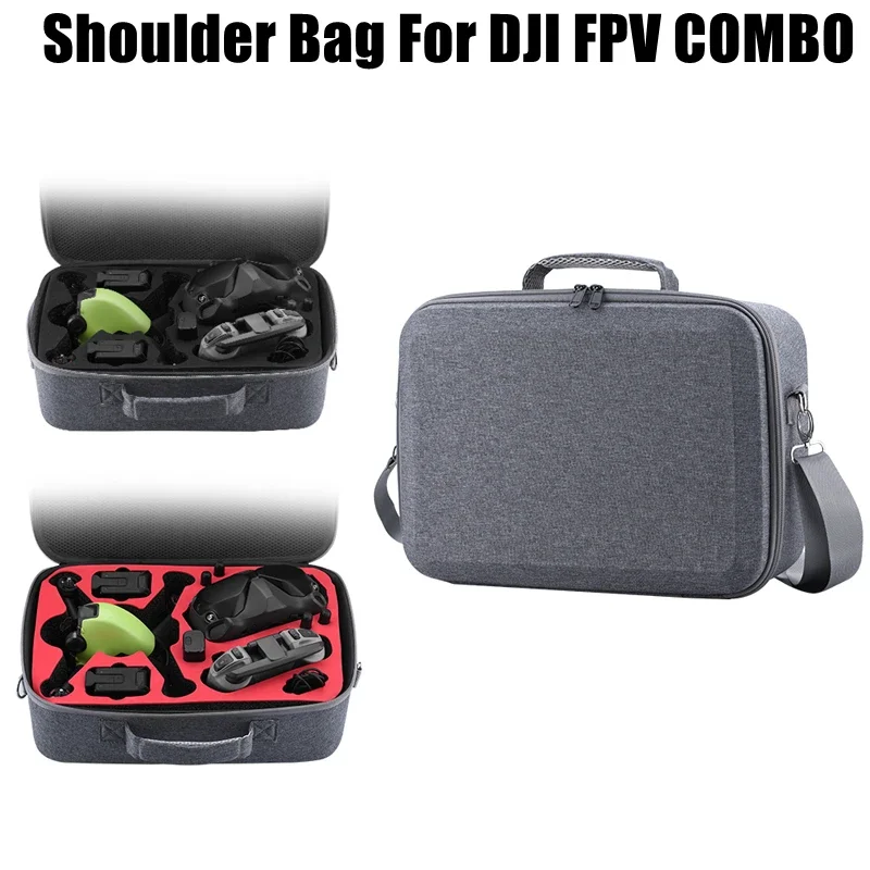 

Shoulder Bag For DJI FPV COMBO V2 Glasses Remote Control Portable Storage Box Suitcase Bag for DJI FPV Drone Accessories