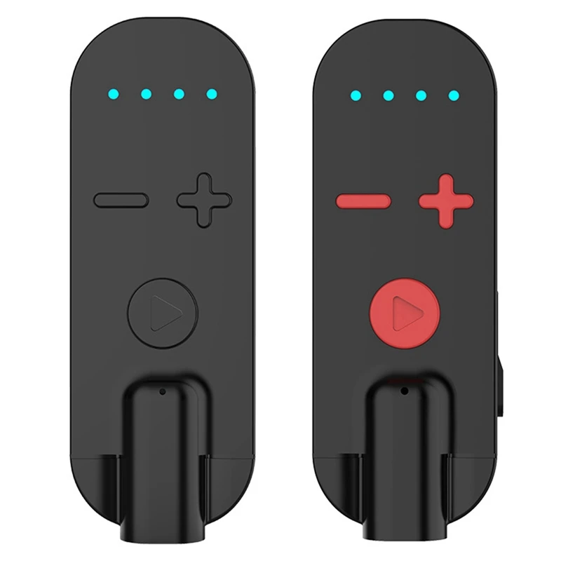 Беспроводной аудиоприемник Lavalier Bluetooth 5,2 3,5 мм AUX с шумоподавлением, стерео адаптер для игр/музыки/вызовов с микрофоном, красный, 1 шт.