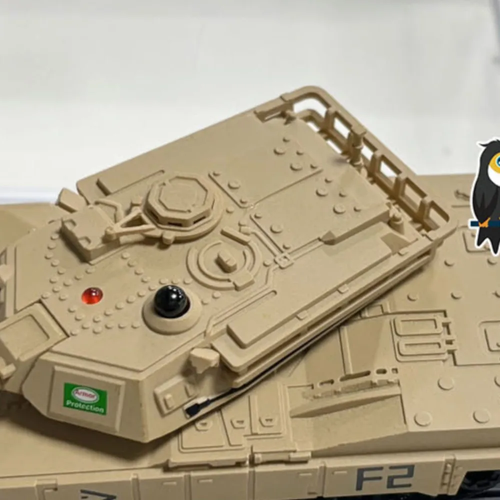 Venta de EE. UU., tanque de batalla infrarrojo RTR, torreta de tanque militar RC, Mini juguete giratorio para regalo para niños