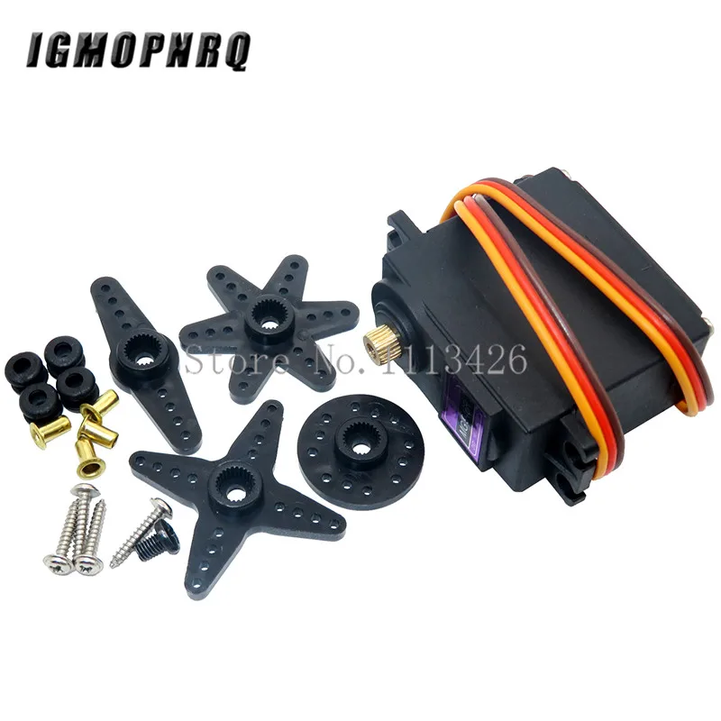 Servolar dijital MG995 MG996R mgarduino MG946 MG946R MG945 Servo Metal dişli Model helikopter tekne için Arduino UNO diy için