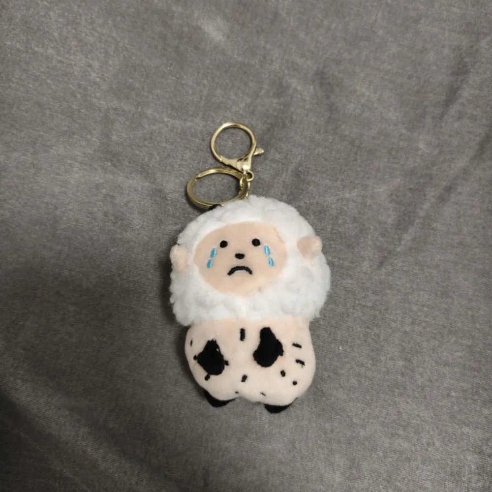 

Fashione Stuffed Animal Tears Sheep Pendant Cartoon Kawaii Tears Sheep Doll Keychain Bag Charm 10cm Sheep Doll Bag Pendant