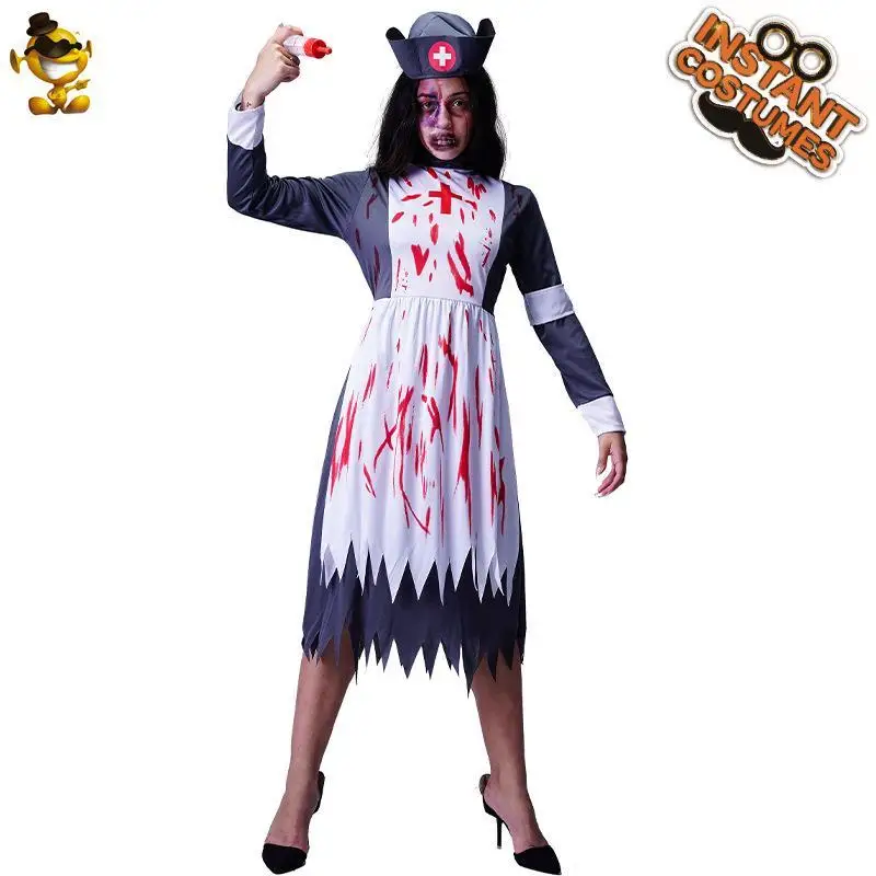 Zombie Nurse Costum… - image