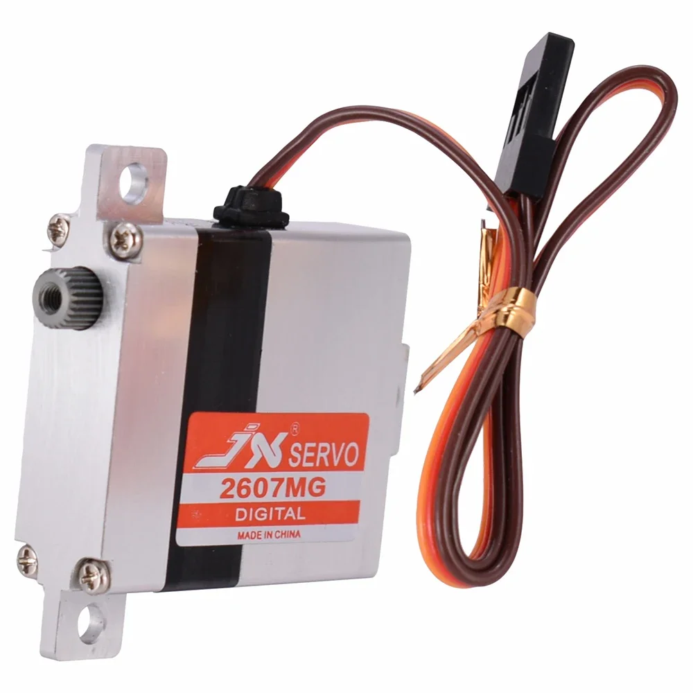 JX Servo PDI-2607MG 7.2kg 0.13sec Digital Full Metal Aluminium Case Wing Servo For RC Drone Glider Dual Ball Bearing