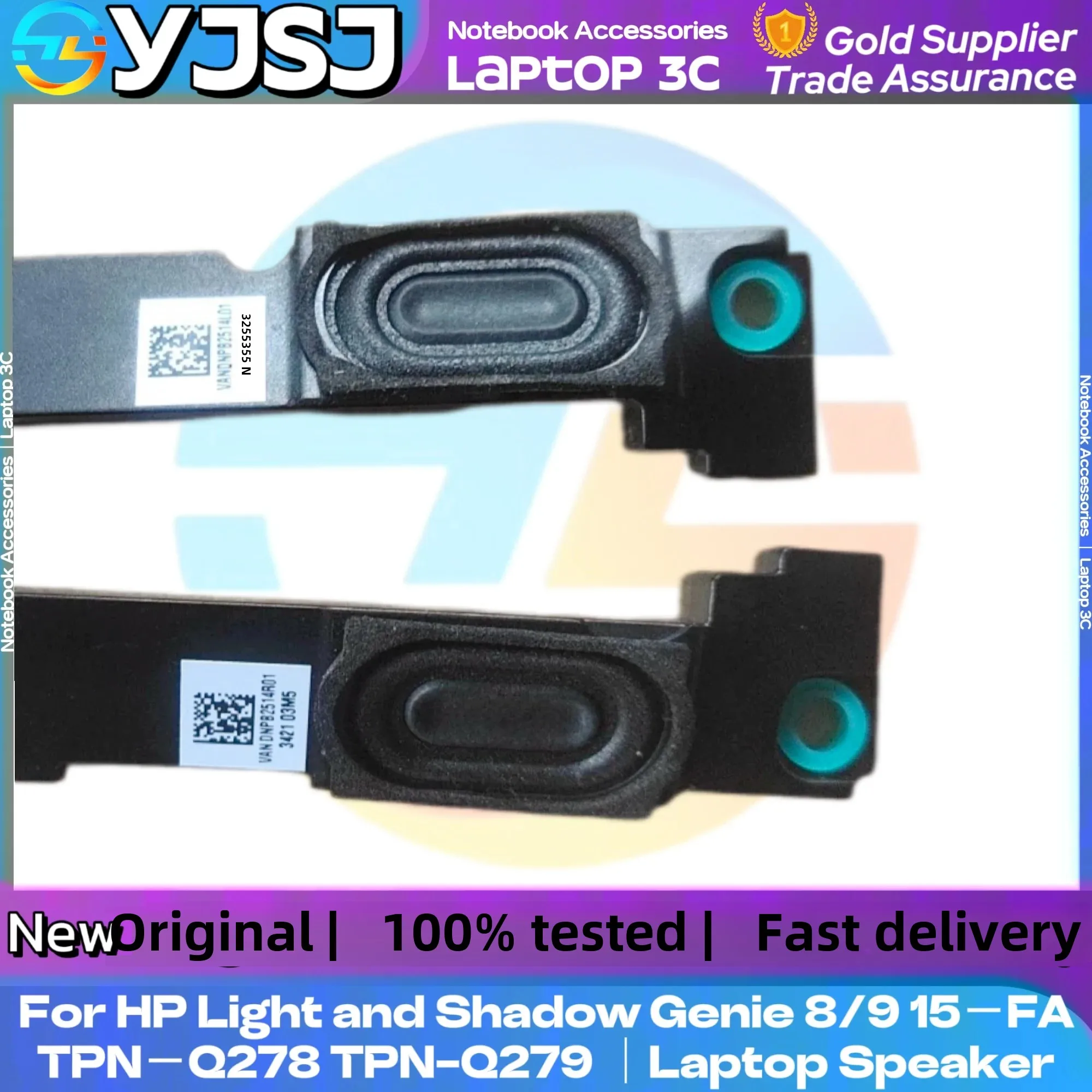 NEW GENUINE Original Laptop Speaker For HP Victus 15 15-FA TPN-Q278 TPN-Q279  15.6'' built-in speaker N13315-001