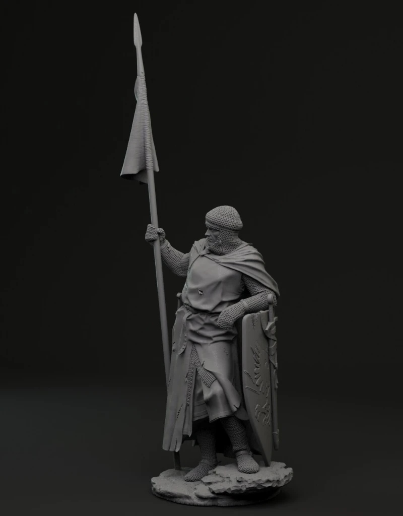 1/24 Scale Die-Cast Resin Figure Model Kit Acre 1191 Prince Leopold V Hobby Miniature Toys Unassembled and Unpainted DIY Diorama