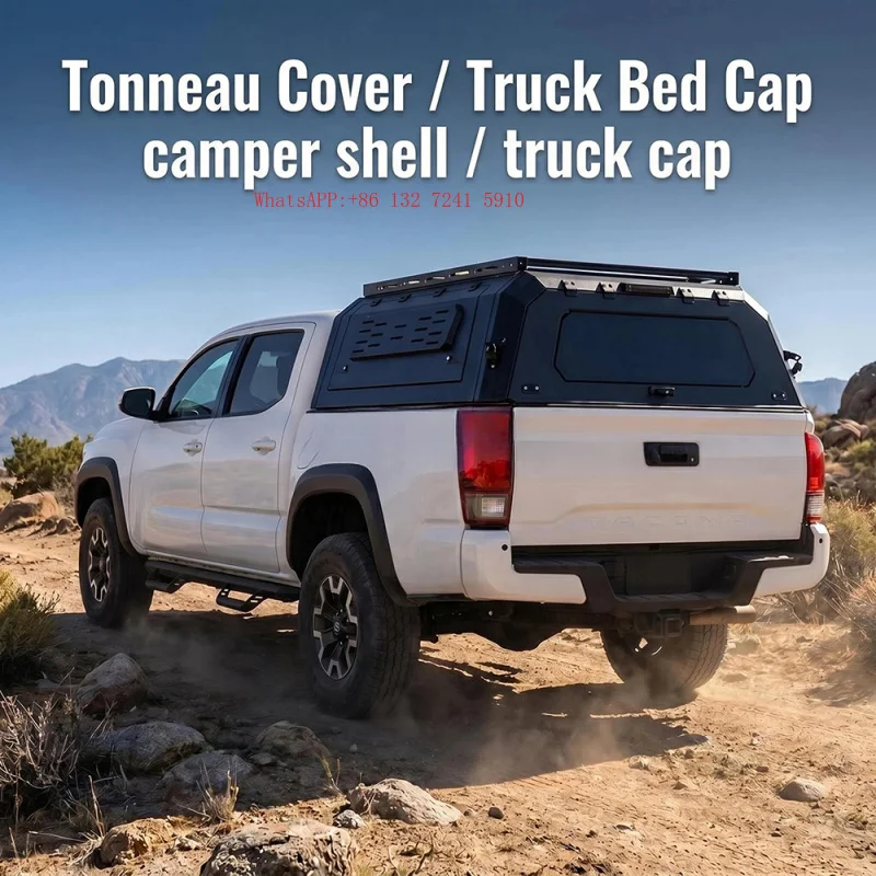 Aviation-Grade Steel Waterproof Hardtop Truck Bed Canopy Shell Topper