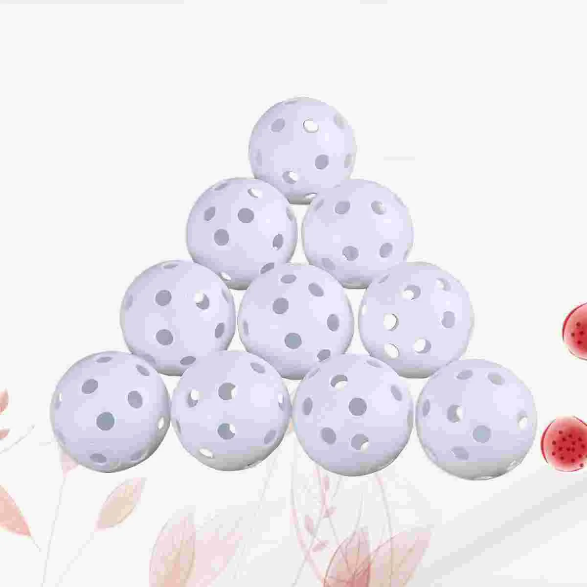 24 Pcs with Holes Child Bulk Toys Fairy Gnome Door Blanks Training Balls Hollow Flow