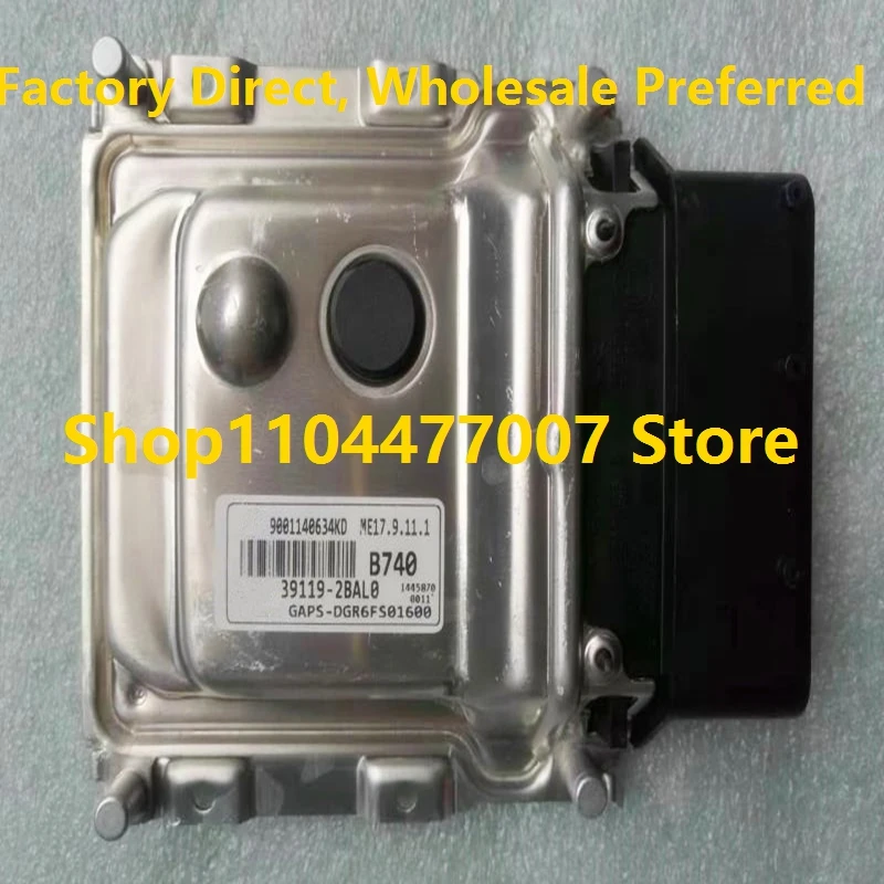 

Electronic Control Unit ME17.9.11.1 ECU For Hyundai KIA Cerato B740 39119-2BAL0/S56 39131-2B040/A28 39111-03520/K10B 39104-03075