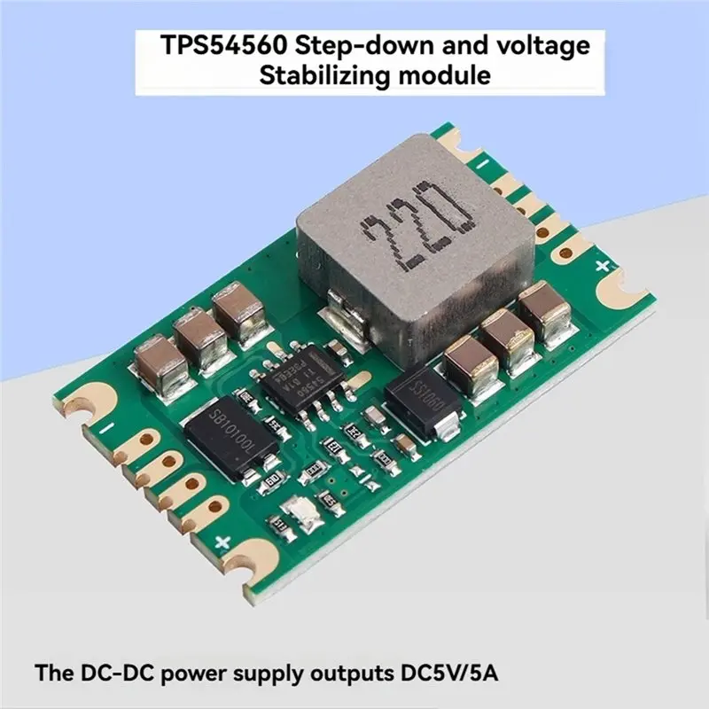 LICE-TPS54560 Power Module Low Ripple High Voltage DC-DC Power Supply 60V High Current DC5V 5A Output Automotive Power Module
