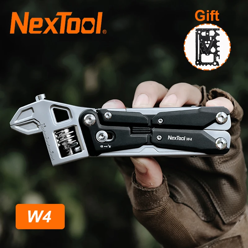 nextool-cle-legere-w4-multi-outils-cle-a-cliquet-reglable-pince-pliante-cle-camping-en-plein-air-outil-edc-creatif