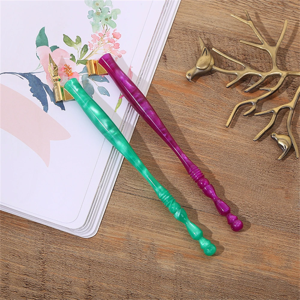 Calligraphy Pen Length 17 Cm Not Easily Oxidized Cleaning In One Step Not Easy To Rust Ink Evenly Writing Instrument Pen Dip Pen