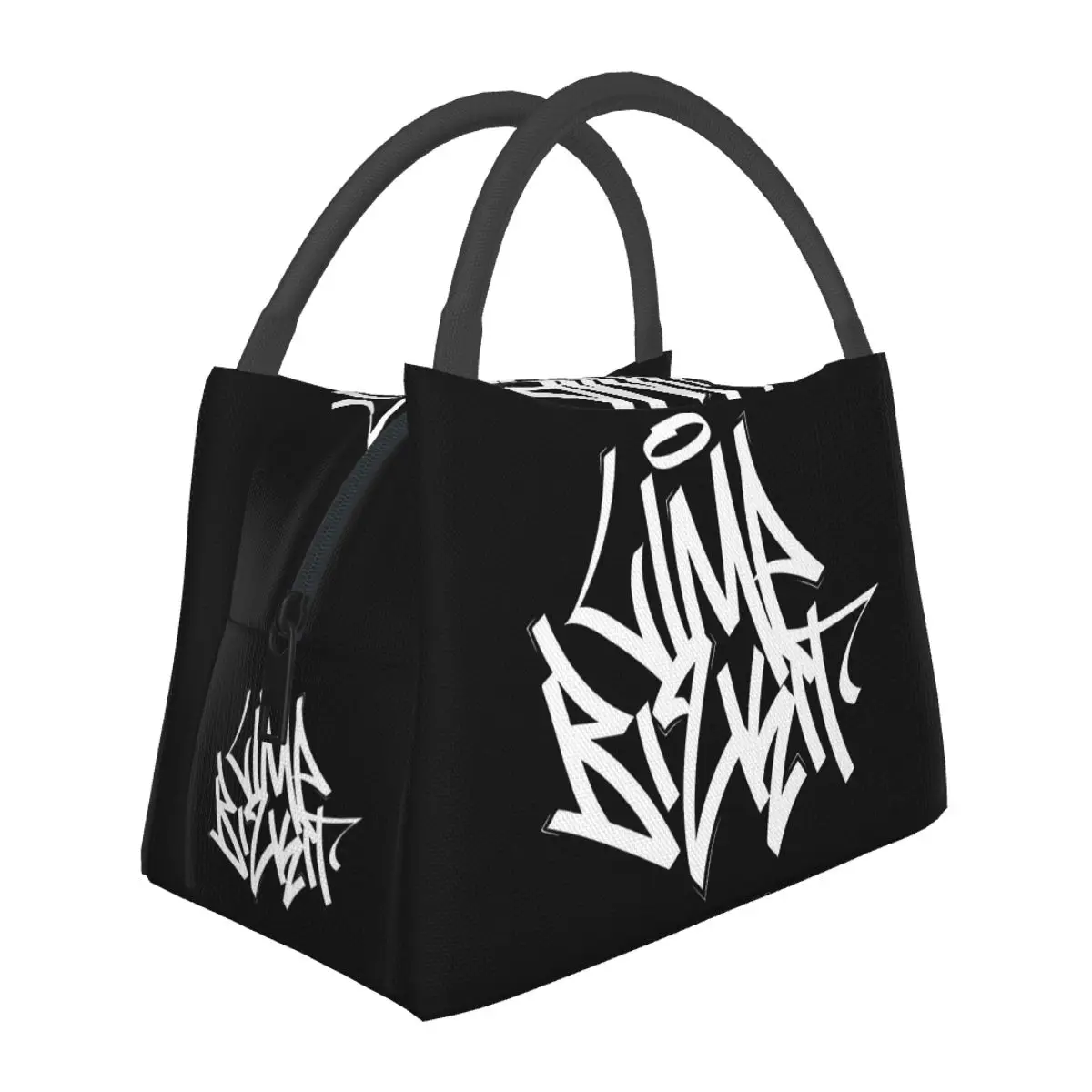 

Limp Bizkit Insulated Lunch Bag for School Bento Storage Food Boxes Portable Container Cooler Thermal Lunch Box Tote