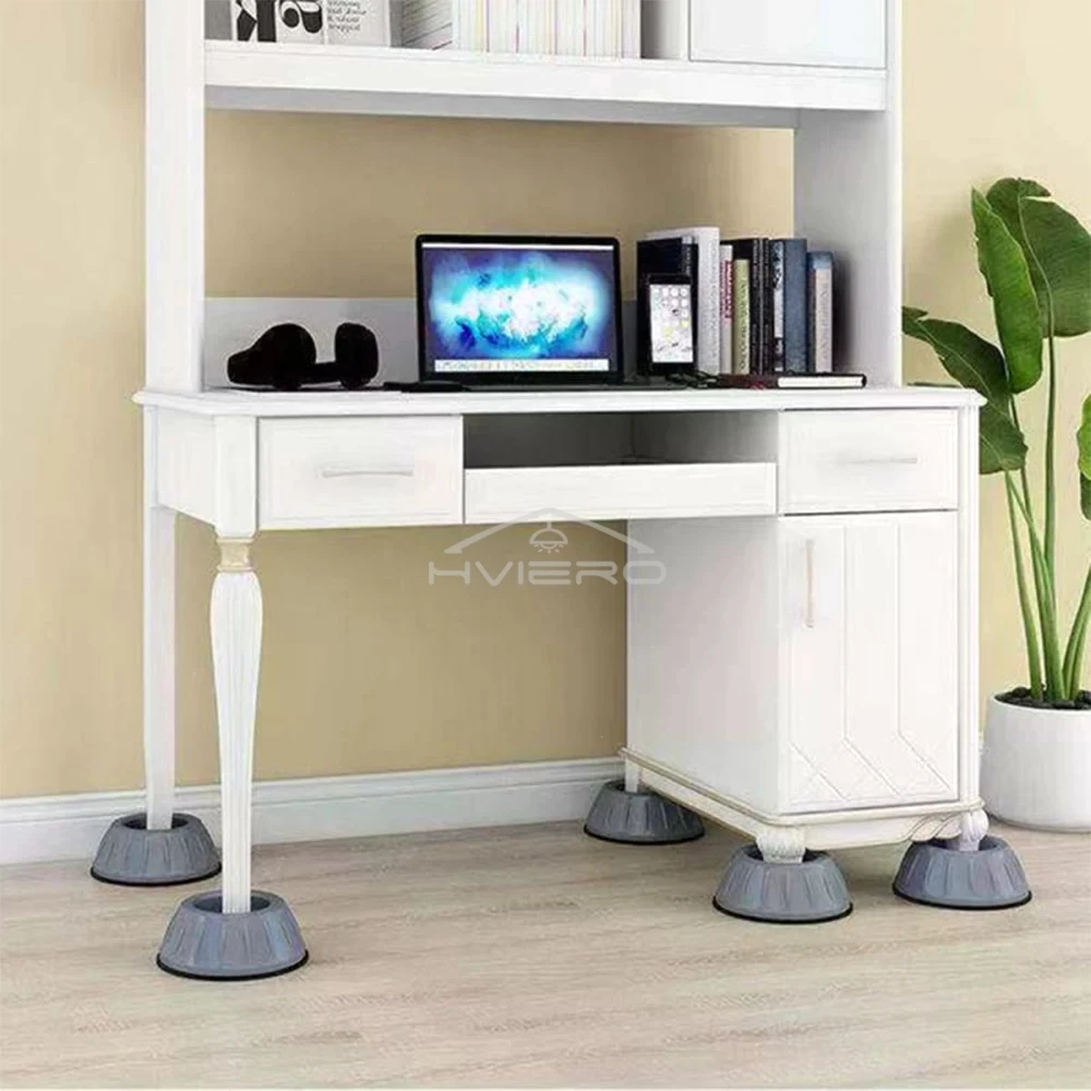 1/4Pcs Anti Vibration Feet Pads Waterproof Legs Slipstop Silent Skid Raiser Mat Washing Machine Support Dampers Stand Furniture 4