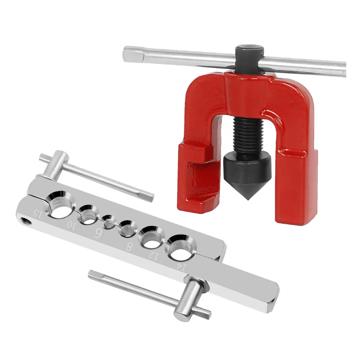 Multifunctional Pipe Flaring Tool Kit Tube Cutter Reamer Expander Device For Copper Tube Processing 3 28mm Repair Hand Tools