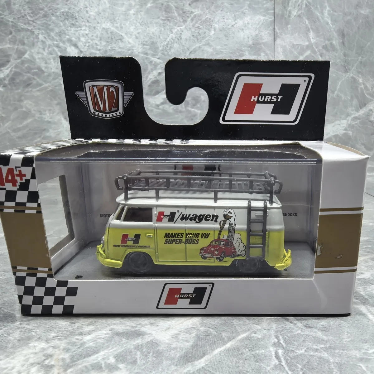 M2 1:64 1960 Volkswagen Vw Delivery Van Diecast Model Car