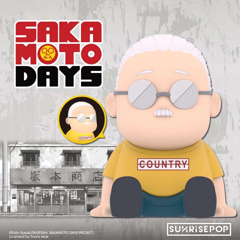 

[В наличии] Оригинальный Sunrisepop Sakamoto Days Ночник Игрушка Фигурка Атмосфера Свет Украшение рабочего стола Спальня