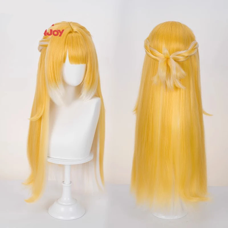 Zenless Zone Zero Ju Fufu Cosplay Pruik Vrouwen 75 cm Lang Haar Hittebestendige Synthetische Pruik + Pruik Cap Party Halloween cosplay Pruik