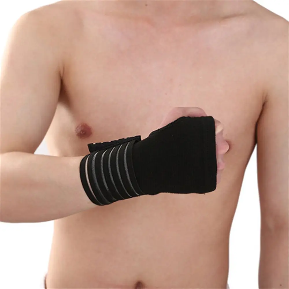 Sport Safety Hands Care Relieve Soft Wrist Splint Brace Bandage Wrist Brace Elastic Bandage Wrist Support Wrist Protector Pad
