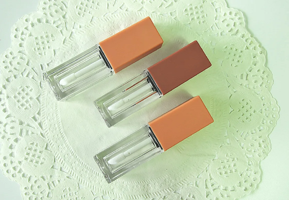 5 ml vierkante vorm plastic buis lipgloss balsem actieve wimpers eyeliner mascara olie gel cosmetische make-up verpakking