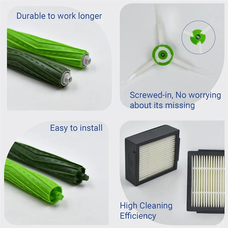 

A20F-Replacement Parts For Irobot Roomba I E Series I1 I1+ I2 I2+ I3 I3+ I4 I4+ I5 I5+ I6 I6+ I7 I7+ I8 I8+ E5 E6 Vacuum