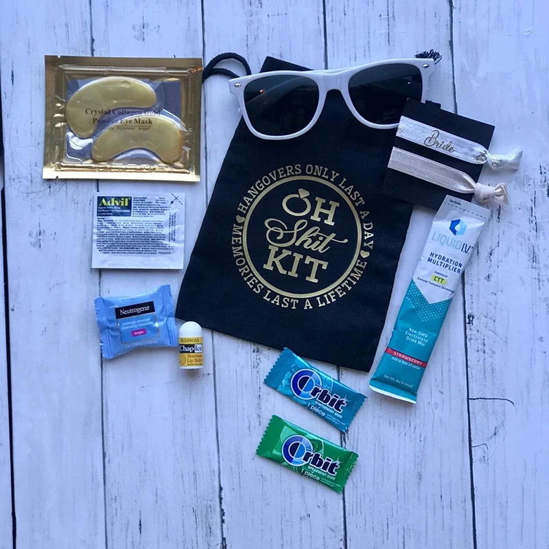 5 قطعة الانتعاش مخلفات عدة أكياس العازبة الدجاجة حفلة الزفاف دش العروس ليكون الزفاف المشاركة عيد ميلاد تذكار هدية لصالح #3