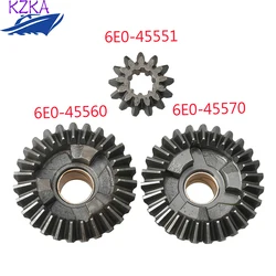 Gear Set For Yamaha 2 Stroke 4HP 5HP Boat Motor With Forward Gear 6E0-45560 Reverse 6E0-45570 Pinon 6E0-45551 6E3 Accessories