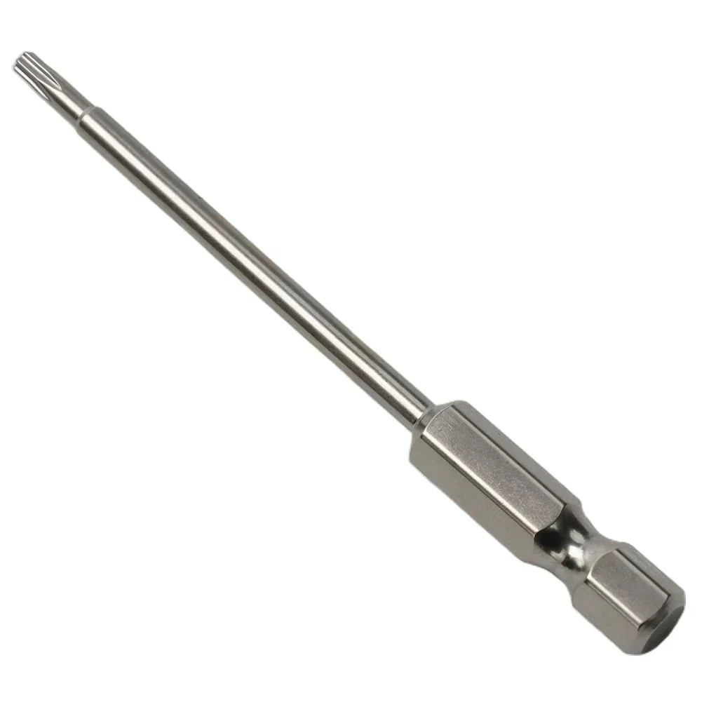 مفك براغي دقيق مطلي بالكهرباء ، Galvanik ، فضي فضي فضي ، Bit Torx مجوف ، مفك براغي ، جديد تمامًا