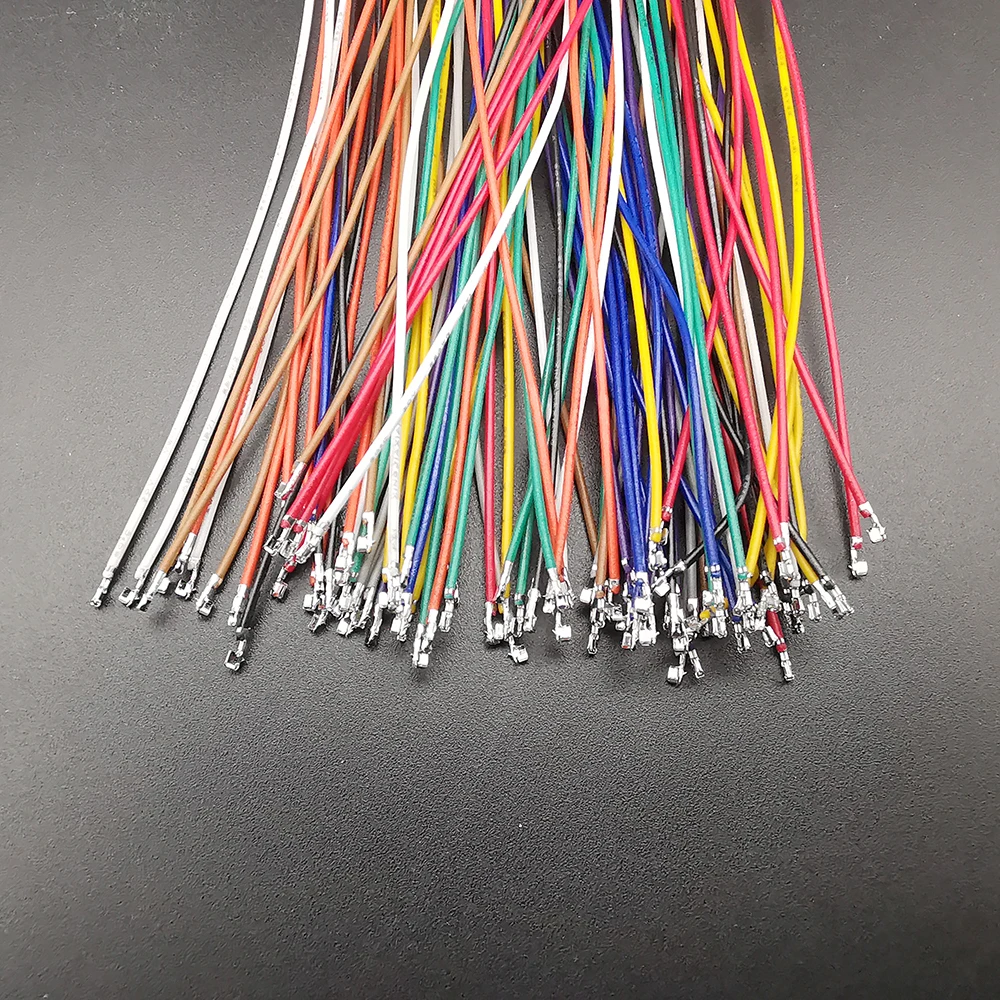 SH1.0-Anschlusssatz mit JST SH 1,0 mm 2/3/4/5/6/7/8/9/10-poligem Gehäuseklemme, vorgekrimptes Drahtkabel, 15 cm, 28 AWG – Detail 5