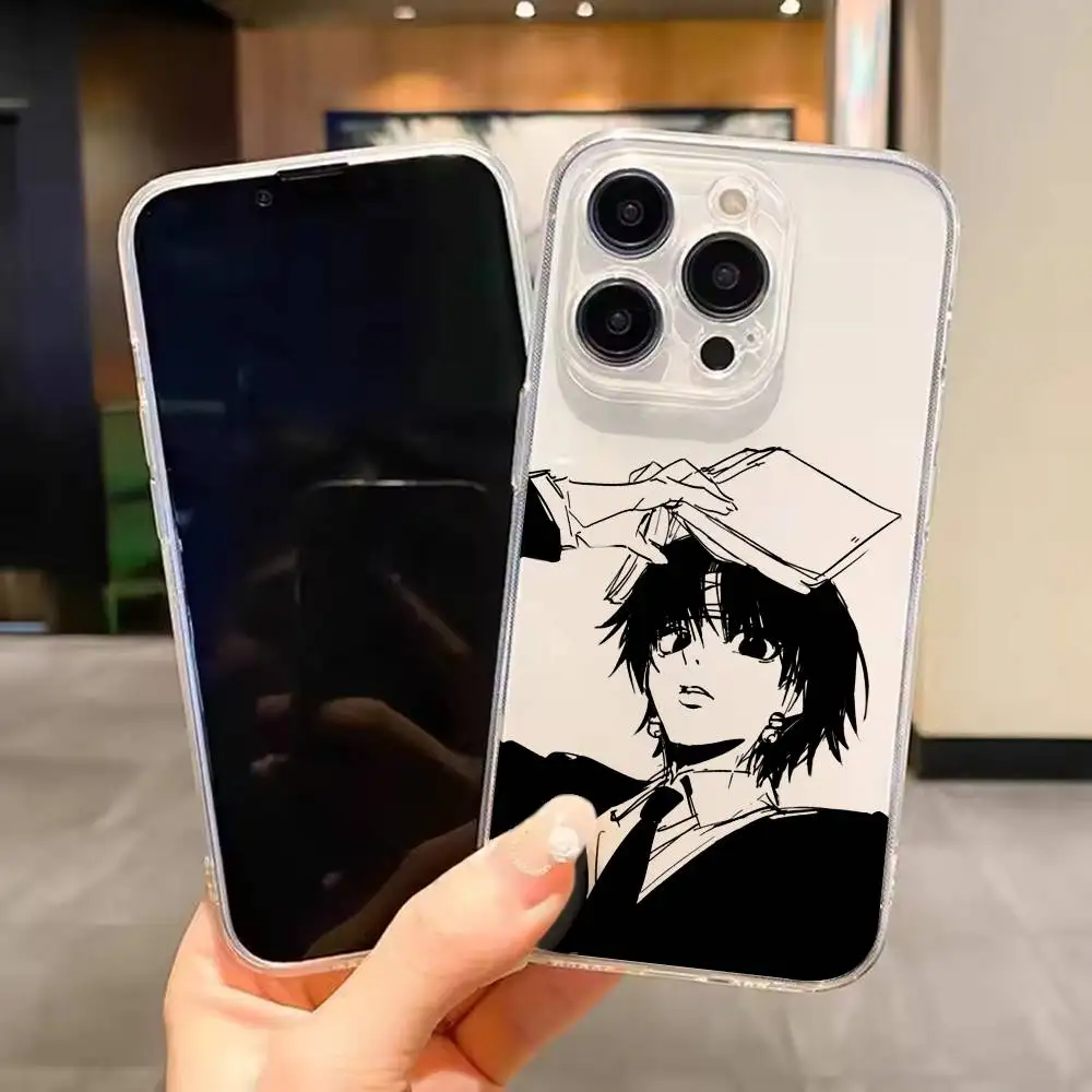Chrollo Lucilfer HXH  Phone Case For iPhone 17 16 15 14 13 12 11 Mini Pro Max Plus Transparent Cover