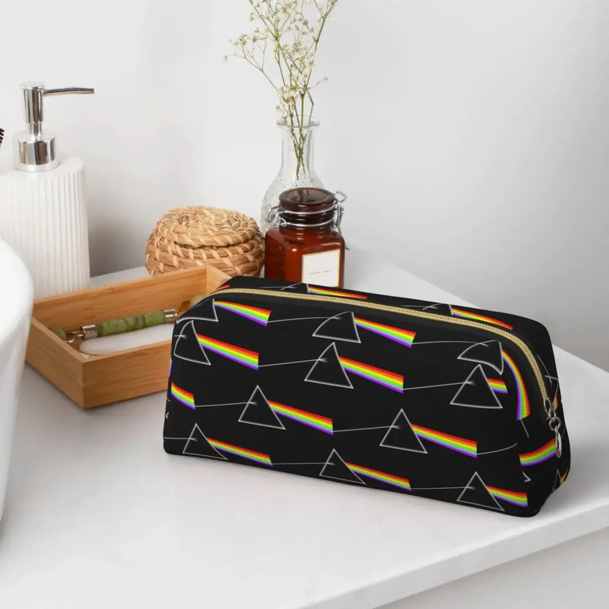 Singer Love Pink Band Floyd Pencil Cases for Students Gifts Pen Box Pencil Bag Large Storage Pencil Pouch Pen Holder