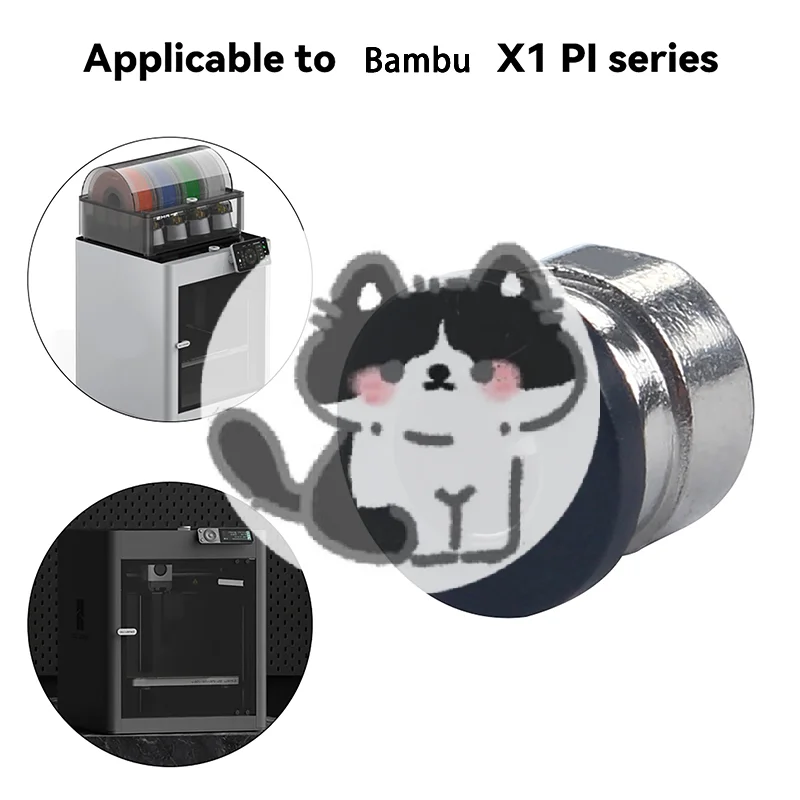 

New L93A-Pneumatic Connector 1.75Mm Filament Extruder For Bambu Lab X1 P1 3D Printer PTFE Tube Hall Switch 3D Printer Parts