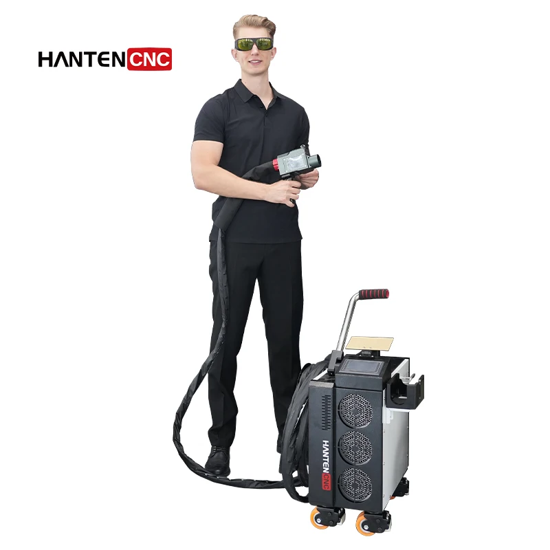 

500W Pulse Laser Cleaning Machine for Oxide Rust Paint Removal on Moulds Tools and Precision Components
