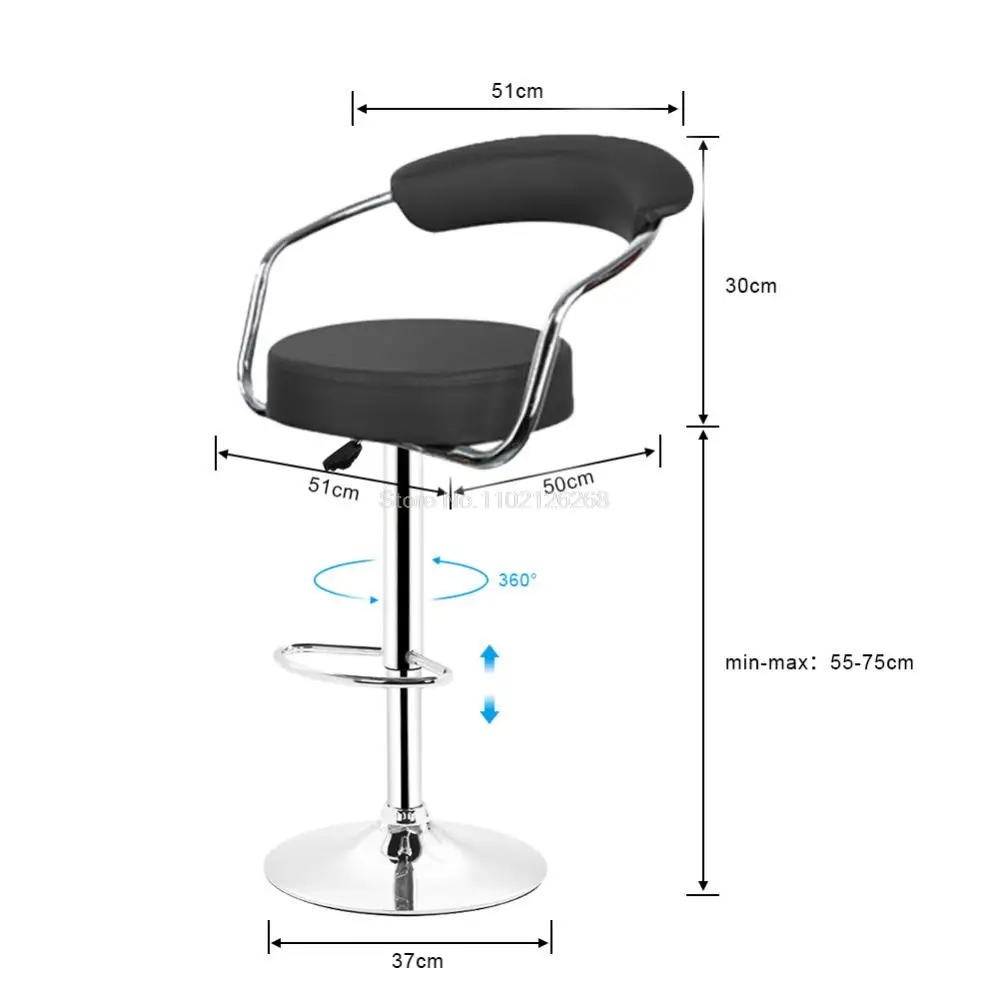 2 шт./пара, барные стулья